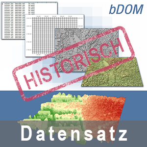 Beispielgrafik einer Nutzung des Bildbasiertes Digitales Oberflächenmodells (bDOM)