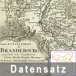 Ausschnitt aus der Karte von Brandenburg 1773