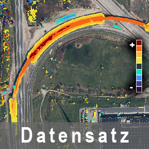 Beispielgrafik einer Nutzung des Temporalen Digitales Oberflächenmodells (tDOM)