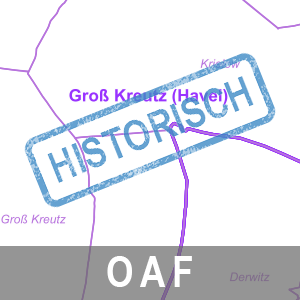 Verwaltungsgrenzen historisch Brandenburg mit Berlin (OAF)