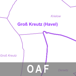 Verwaltungsgrenzen Brandenburg mit Berlin (OAF)