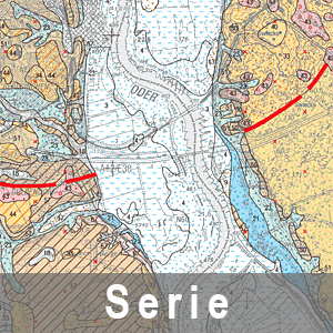 Geologische Karte 1 : 50 000 L3952 Eisenhüttenstadt und L3954 Eisenhüttenstadt Ost/Cybinka