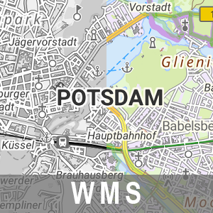 WMS basemap.de - Ausprägung Brandenburg mit Berlin